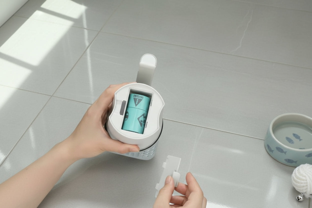 Pala Higiénica para Arenero de Gatos con Bolsas Incluidas