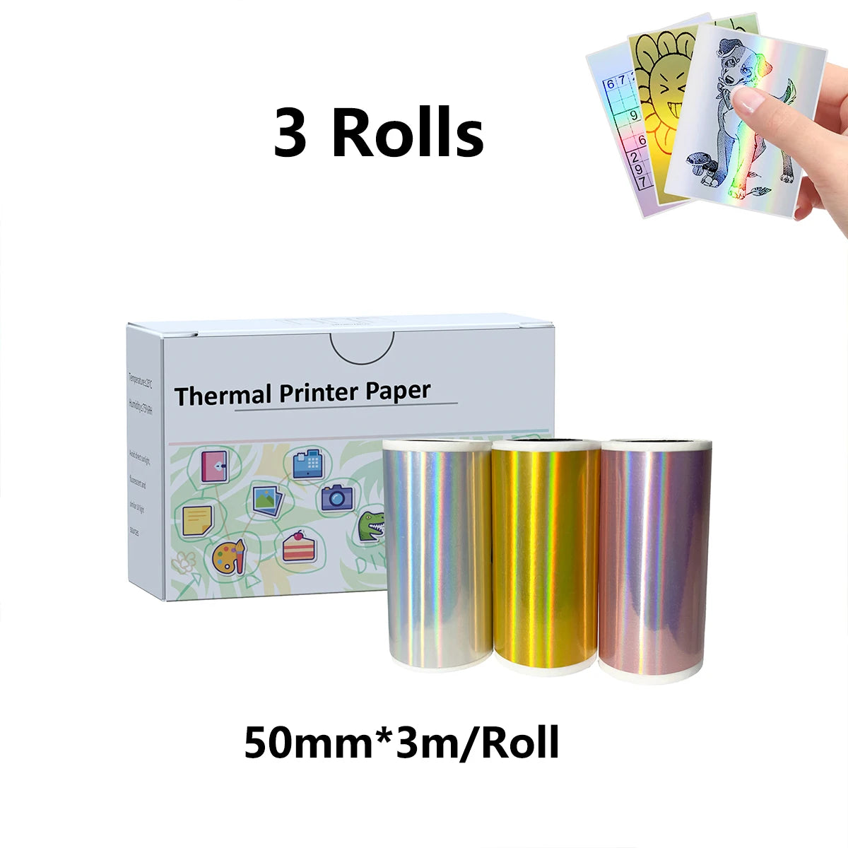 Papel láser HD para mini impresoras