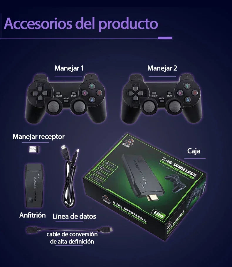 Consola 4K  20000 juegos