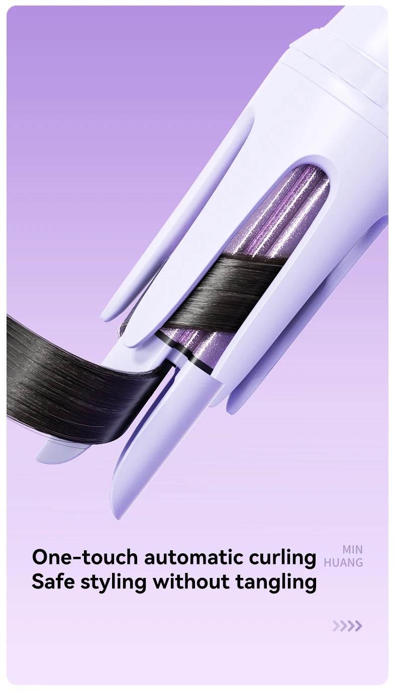 Rizador automático de cabello con iones negativos