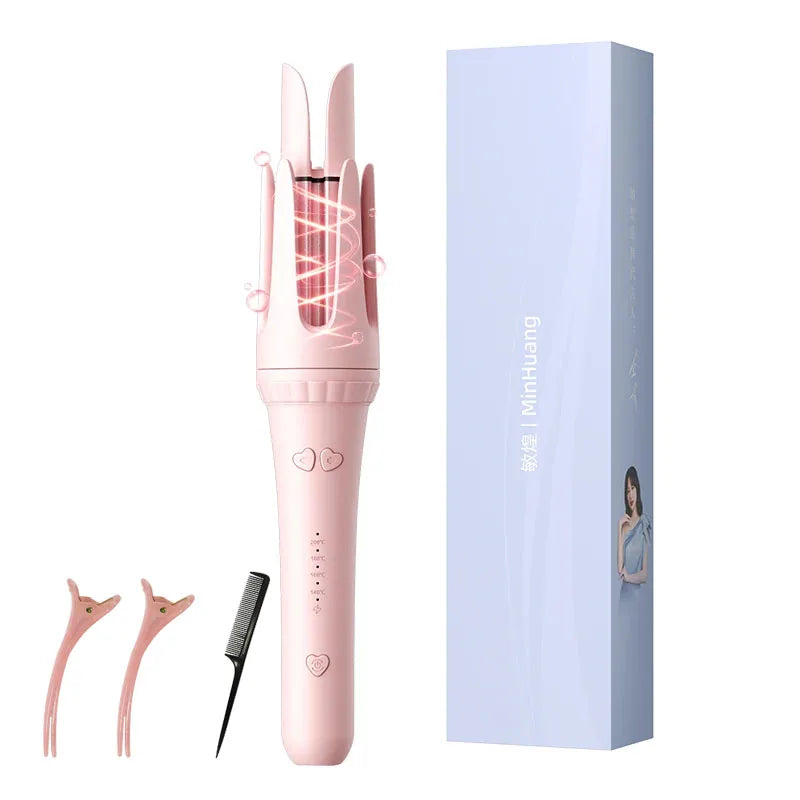 Rizador automático de cabello con iones negativos