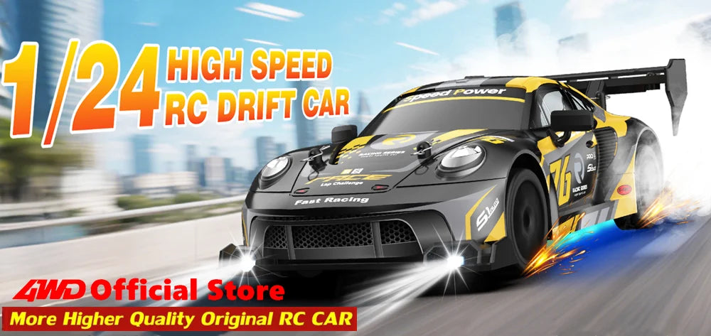 Coche RC GTR PRO 4x4 — El regalo perfecto para quienes aman la velocidad