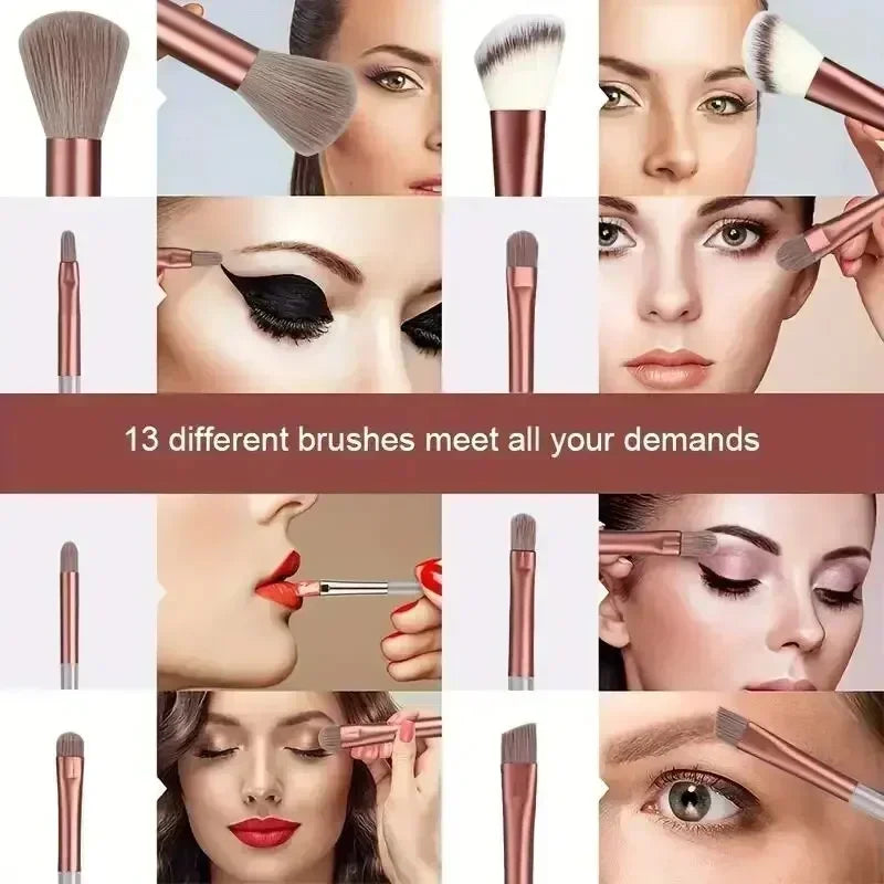 Set Profesional de Brochas de Maquillaje