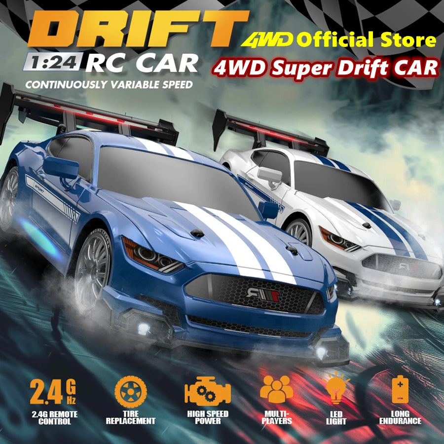 Coche RC GTR PRO 4x4 — El regalo perfecto para quienes aman la velocidad