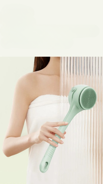 Cepillo Eléctrico de Ducha con Mango Extensible – Llega Donde Tus Manos No Llegan