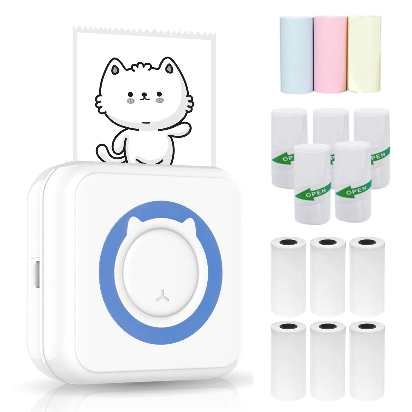 Mini Impresora portátil C15 Bluetooth
