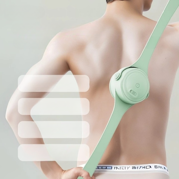 Cepillo Eléctrico de Ducha con Mango Extensible – Llega Donde Tus Manos No Llegan