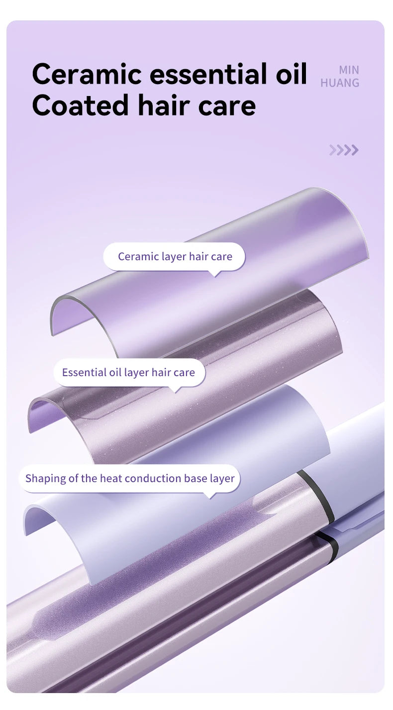 Rizador automático de cabello con iones negativos