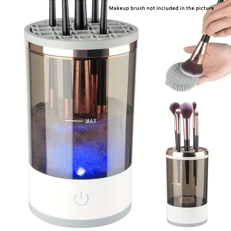 Limpiador Eléctrico de Brochas de maquillaje