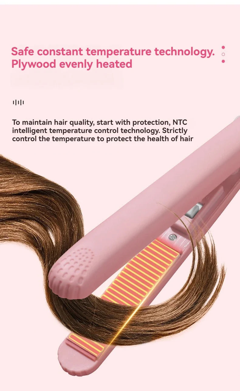 Mini Plancha de pelo. Tu look perfecto, en cualquier lugar.