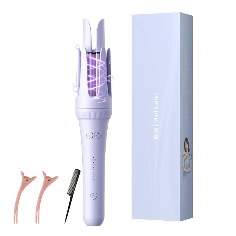 Rizador automático de cabello con iones negativos