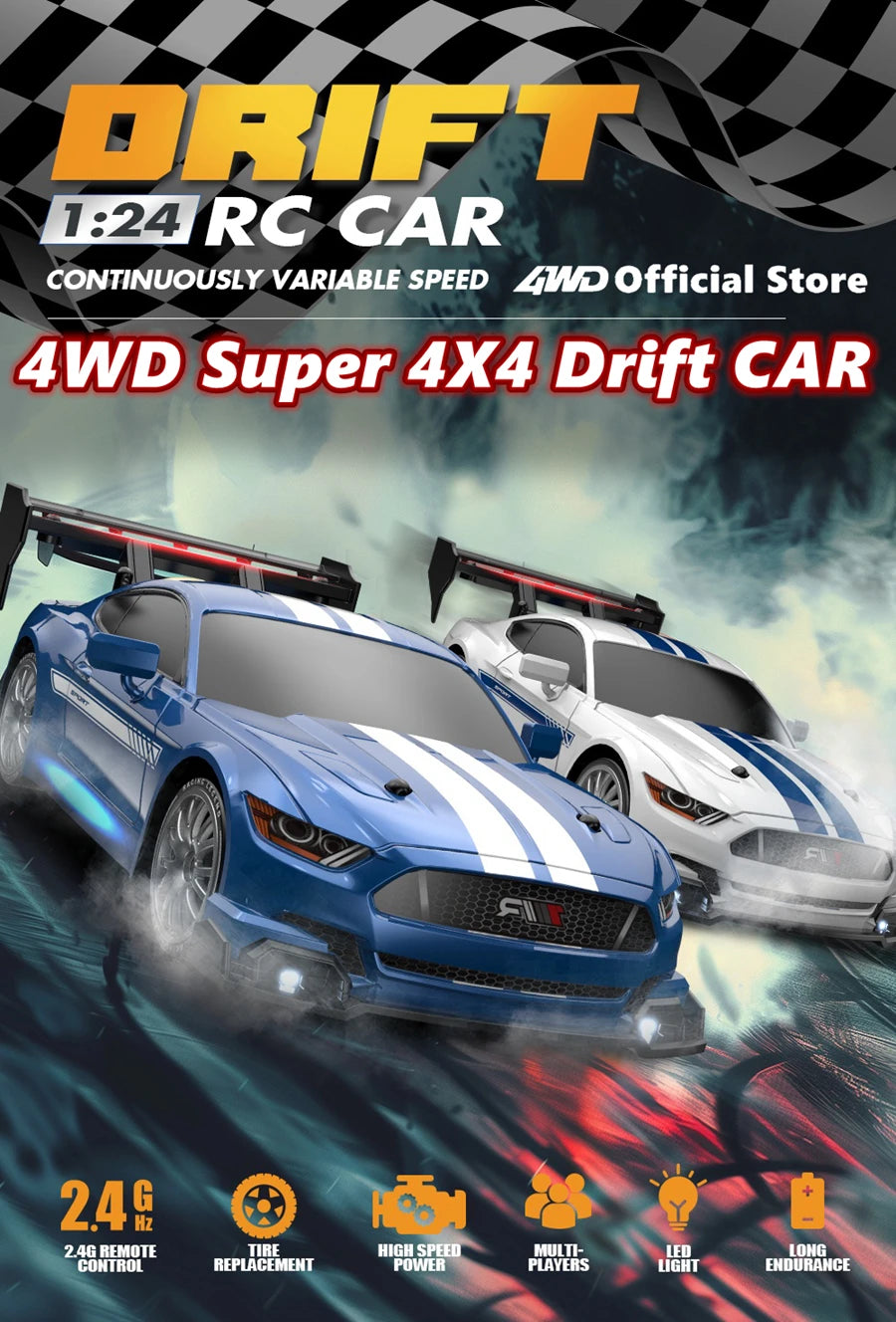 Coche RC GTR PRO 4x4 — El regalo perfecto para quienes aman la velocidad