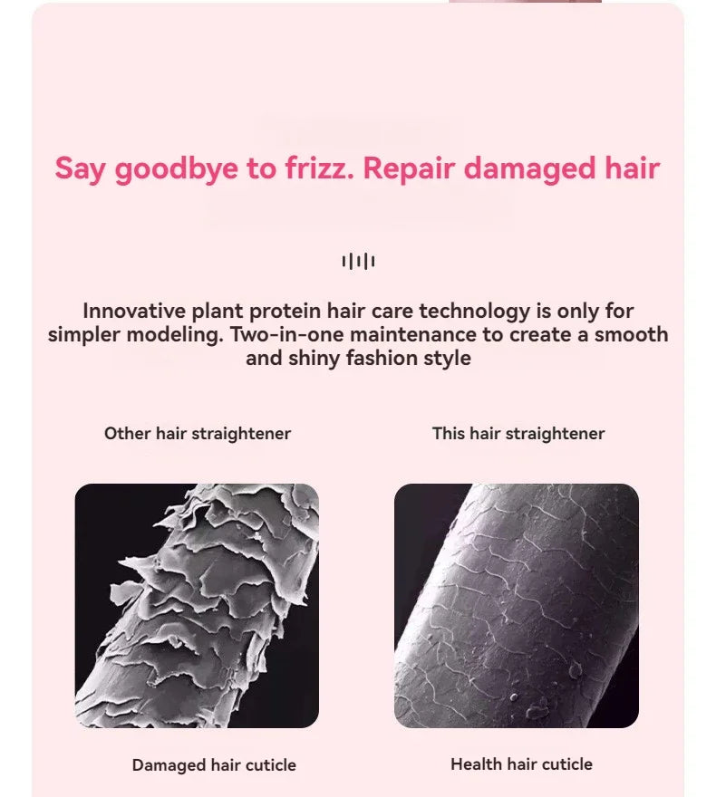 Mini Plancha de pelo. Tu look perfecto, en cualquier lugar.