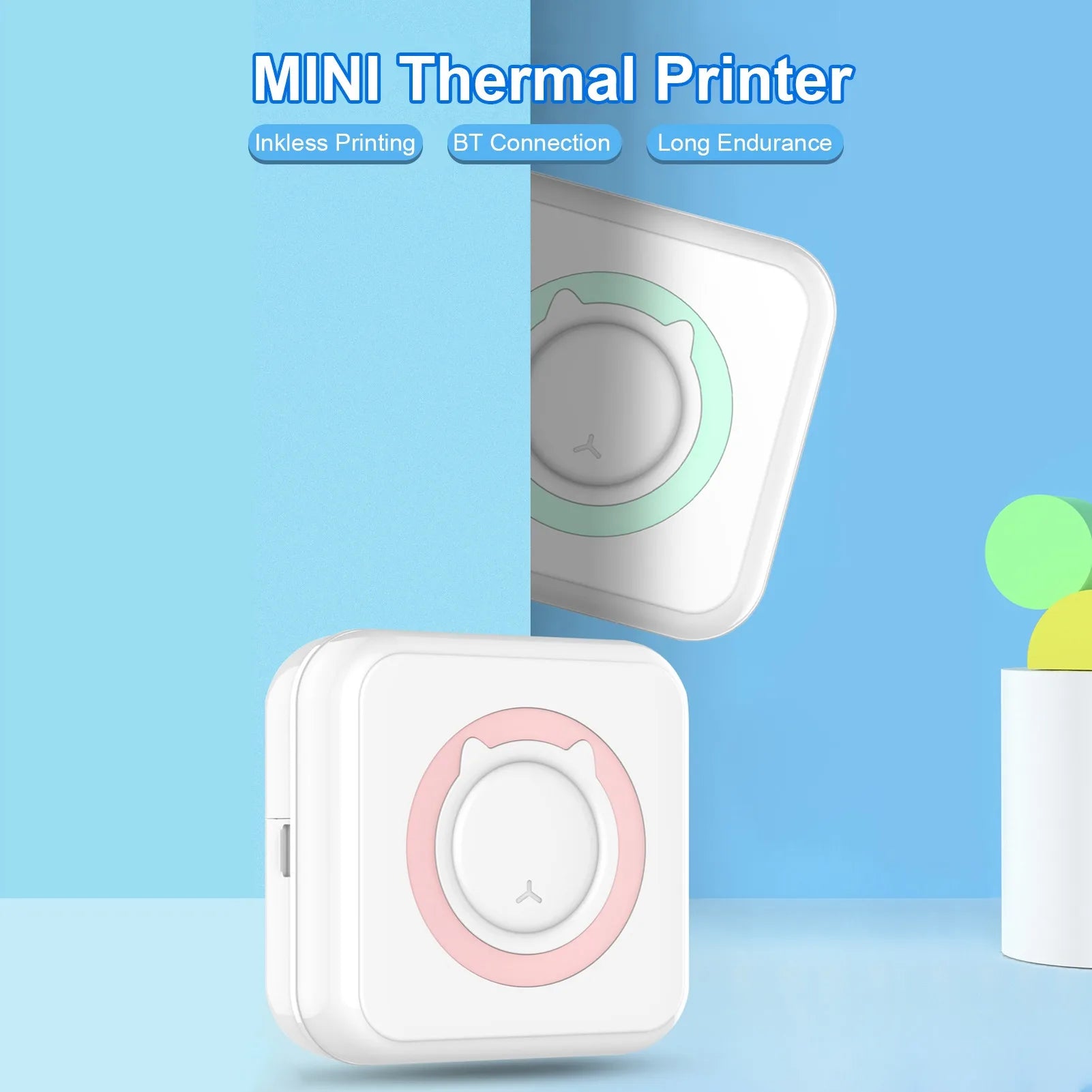 Mini Impresora portátil C15 Bluetooth