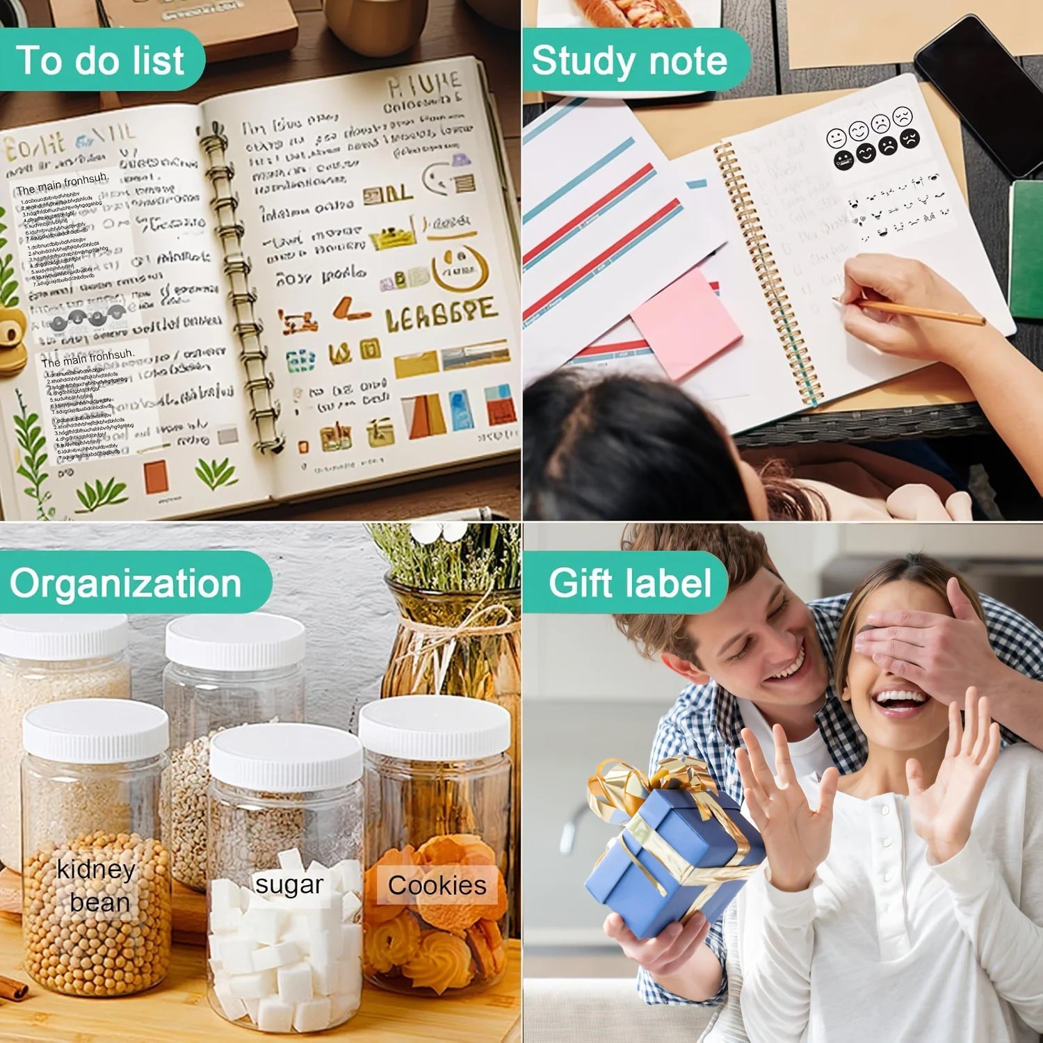 Papel térmico autoadhesivo transparente