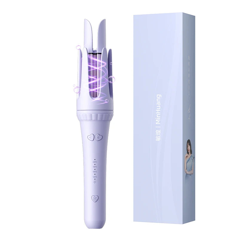 Rizador automático de cabello con iones negativos